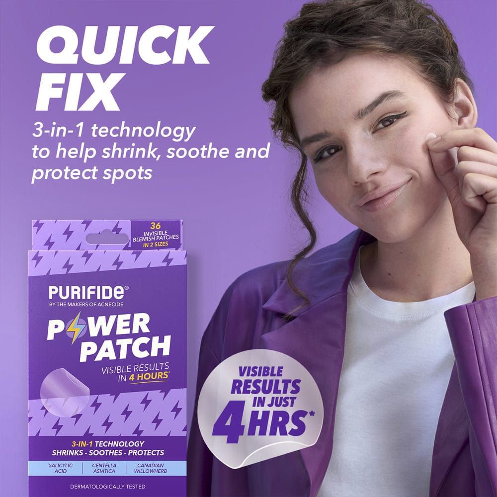 Purifide Spot Treatment Purifide By Acnecide 3 in 1 Power Patches