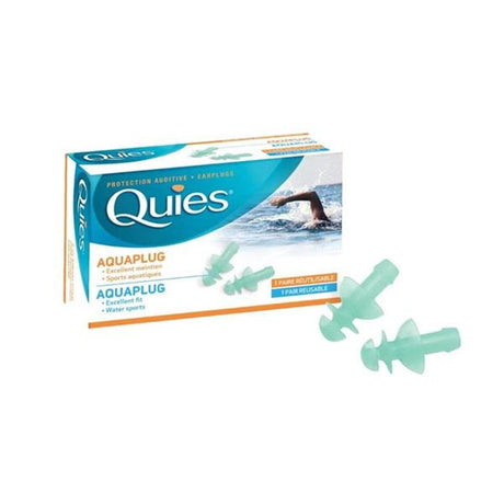 Quies Earplugs Quies Aquaplug Silicone Ear Plugs