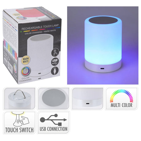 Koopman Lamp Rechargeable Touch Lamp