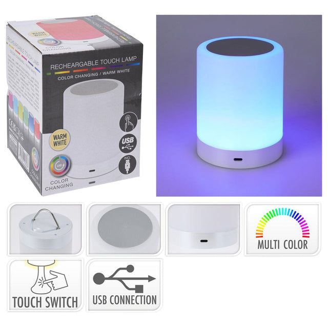 Koopman Lamp Rechargeable Touch Lamp
