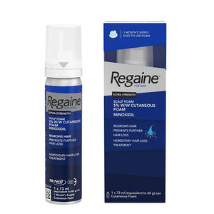 You added <b><u>Regaine® Extra Strength Scalp Foam</u></b> to your cart.