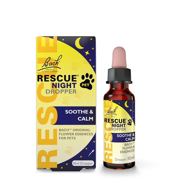 Bach Vitamins & Supplements Rescue Pet Night Dropper 10ml