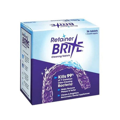 Retainer Bright Retainer cleaner Retainer Bright Cleaning Tablets