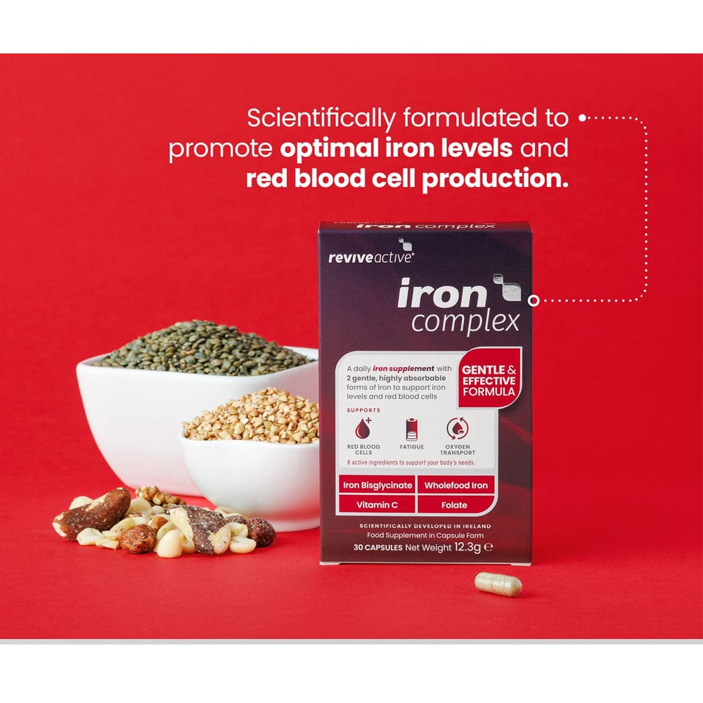 Revive Active Vitamins & Supplements Revive Active Iron Complex 30 Capsules