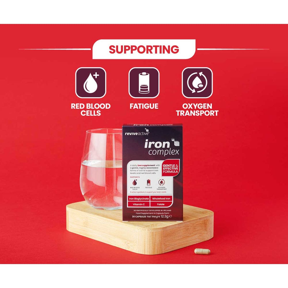 Revive Active Vitamins & Supplements Revive Active Iron Complex 30 Capsules