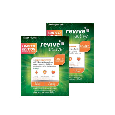Revive Active Vitamins & Supplements Revive Active Tropical Food Supplement Bundle 30's x 2
