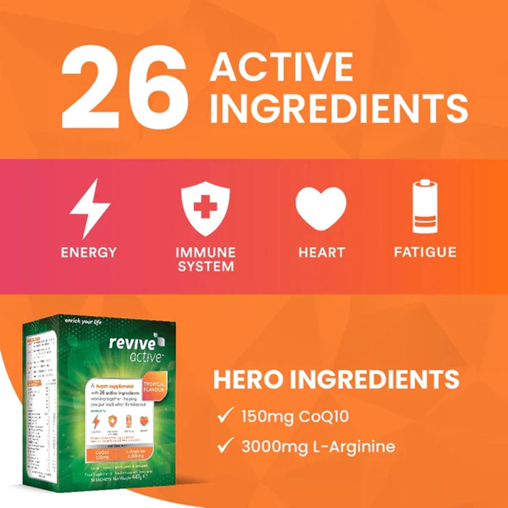 Revive Active Vitamins & Supplements Revive Active Tropical Food Supplement Bundle 30's x 2