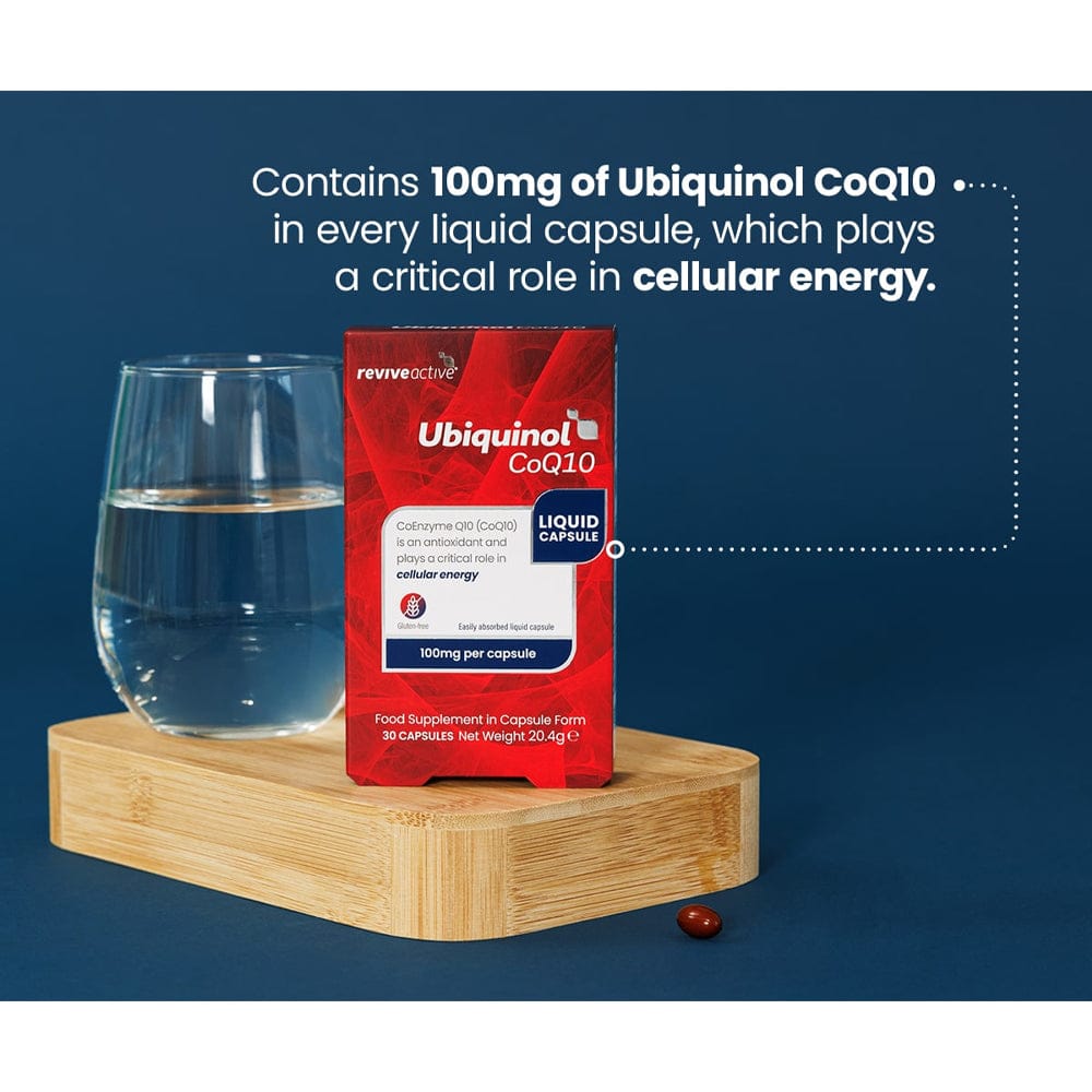 Revive Active Vitamins & Supplements Revive Active Ubiquinol CoQ10 30 Capsules
