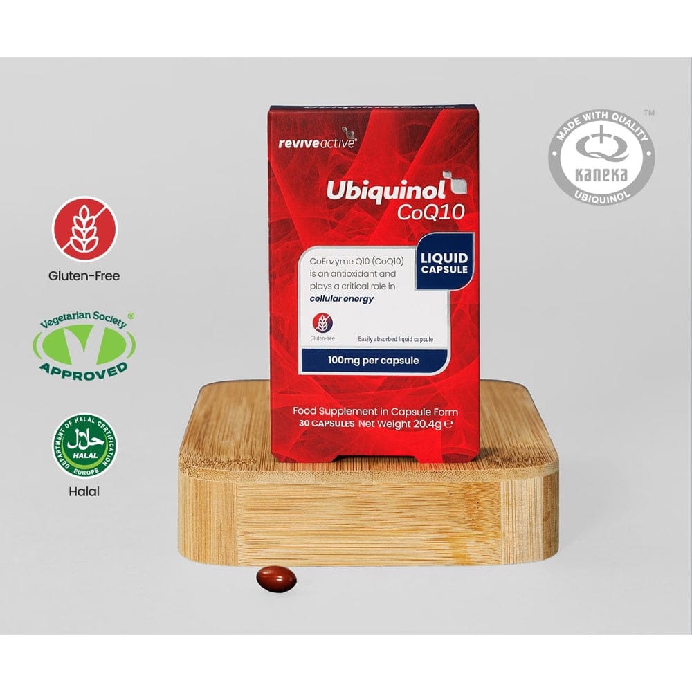 Revive Active Vitamins & Supplements Revive Active Ubiquinol CoQ10 30 Capsules