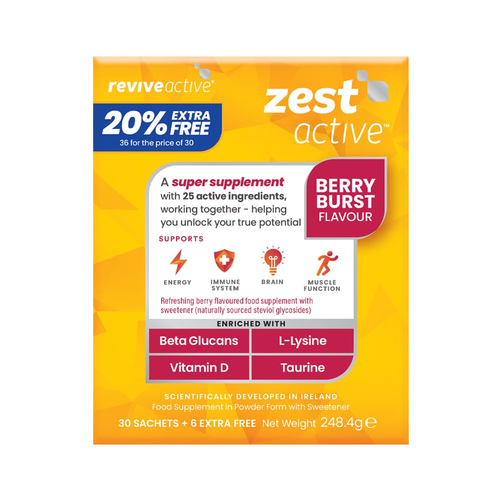 Revive Active Vitamins & Supplements Berry Burst Revive Active Zest 20% Extra Free
