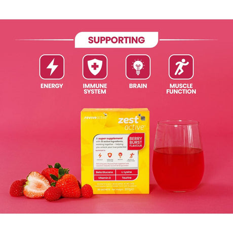 Revive Active Vitamins & Supplements Revive Active Zest Berry Burst 2 Month Supply