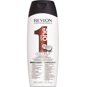 You added <b><u>Revlon Uniq One Coconut All In One Conditioning Shampoo 300ml</u></b> to your cart.