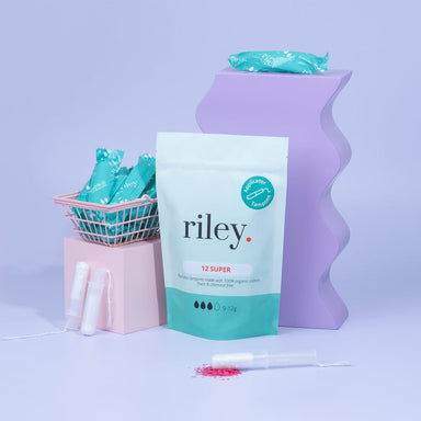 Riley Tampons Riley Cardboard Applicator Tampons