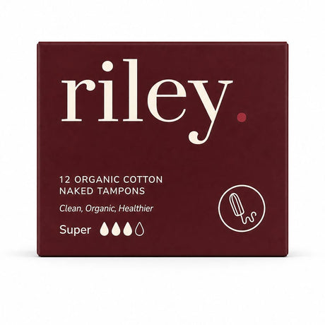 Riley Tampons 12 Super Riley Naked Tampons