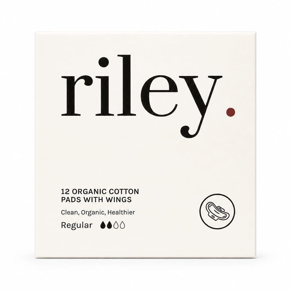 Riley Sanitary Towel 12 Regular Riley Sanitary Pads