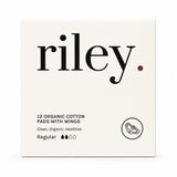 Riley Sanitary Towel 12 Regular Riley Sanitary Pads