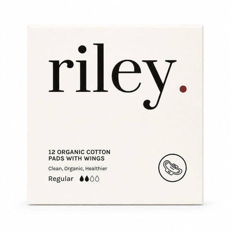 Riley Sanitary Towel 12 Regular Riley Sanitary Pads