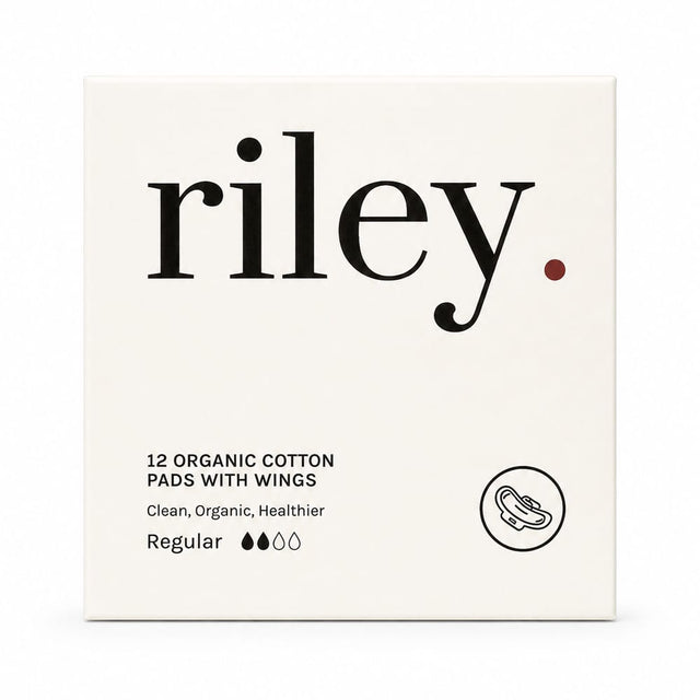 Riley Sanitary Towel 12 Regular Riley Sanitary Pads