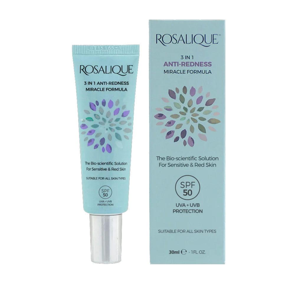 Rosalique Face Moisturisers Rosalique 3 in 1 Anti Redness Miracle Formula SPF50