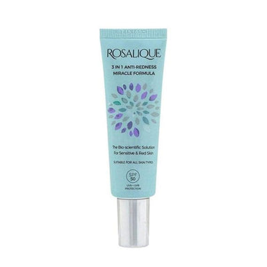 Rosalique Face Moisturisers Rosalique 3 in 1 Anti Redness Miracle Formula SPF50