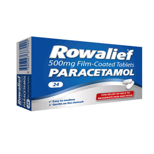 You added <b><u>Rowalief 500mg Film-Coated Tablets</u></b> to your cart.