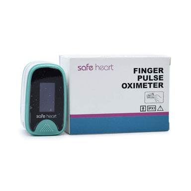 Safe Hearth Pulse Oximeter Safe Heart Fingertip Pulse Oximeter Meaghers Pharmacy