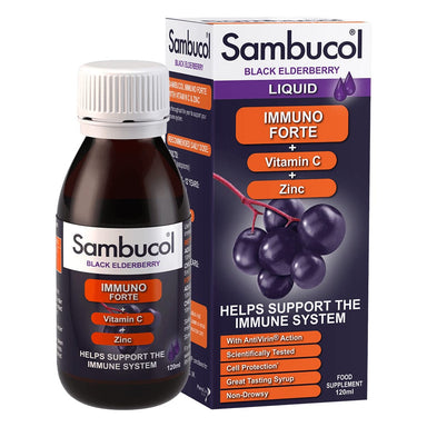 Sambucol Vitamins & Supplements Sambucol Immuno Forte Liquid 120ml