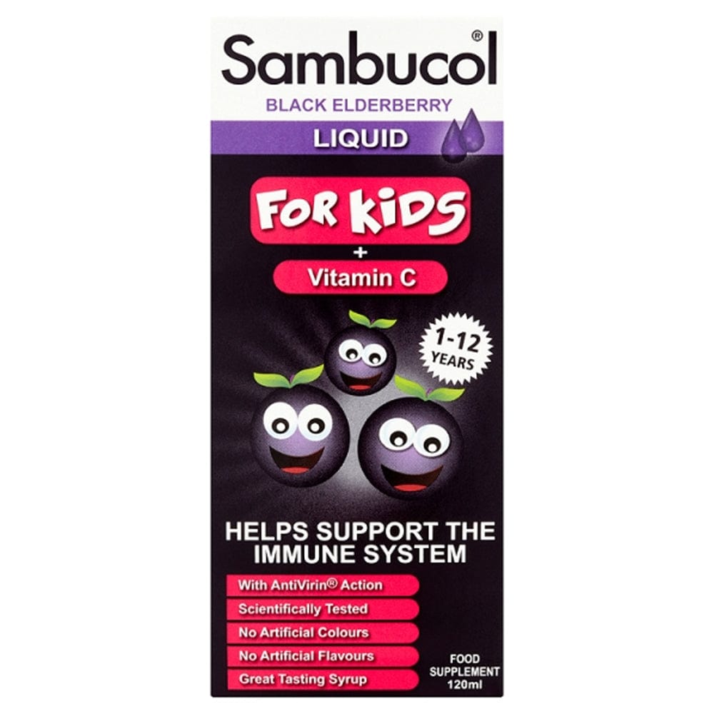 Sambucol Vitamins & Supplements 120ml Sambucol Kids Liquid