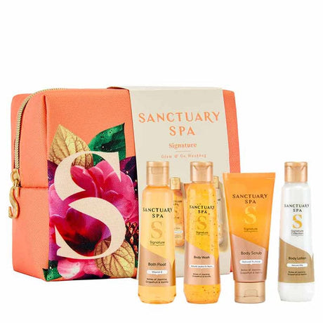 Sanctuary Skincare Set Sanctuary Signature Glow & Go Wash Bag Set
