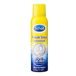 You added <b><u>Scholl Fresh Step Anti-Perspirant Foot Spray 150ml</u></b> to your cart.