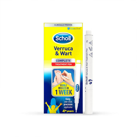 Scholl Wart Treatment Scholl Wart & Verruca Complete Treatment Pen