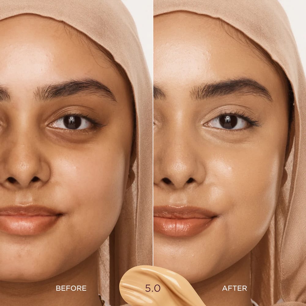 Sculpted By Aimee Foundation 5.0 : Medium with a golden undertone Sculpted By Aimee Tint & Glow Skin Enhancer
