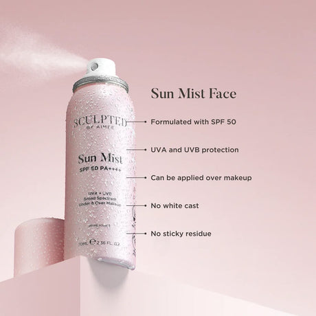 Sculpted By Aimee Sun Protection Sculpted Sun Mist SPF 50 Spray
