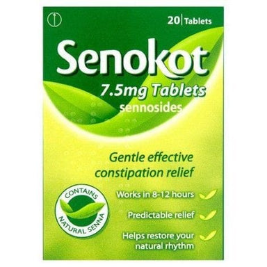 Meaghers Pharmacy Constipation Relief Senokot 7.5mg Tablets