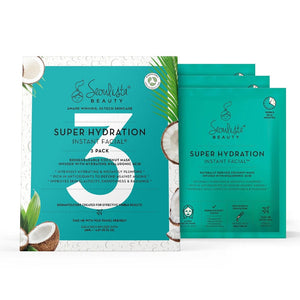 You added <b><u>Seoulista Super Hydration Instant Facial 3 Pack</u></b> to your cart.