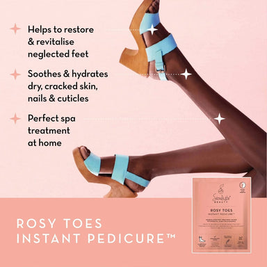 Seoulista Foot Mask Seoulista Rosy Toes Instant Pedicure 3 Pack