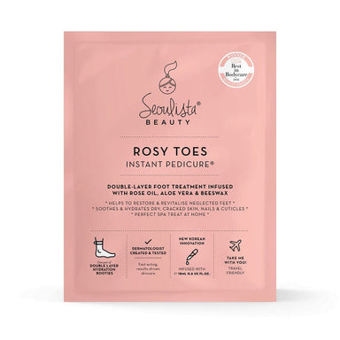 Seoulista Foot Treatment Seoulista Rosy Toes Instant Pedicure Meaghers Pharmacy