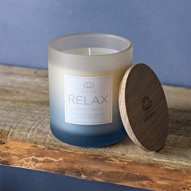 Serenity Candle Serenity Relax Candle Rose, Spiced Cardamon & Pink Pepper 270g