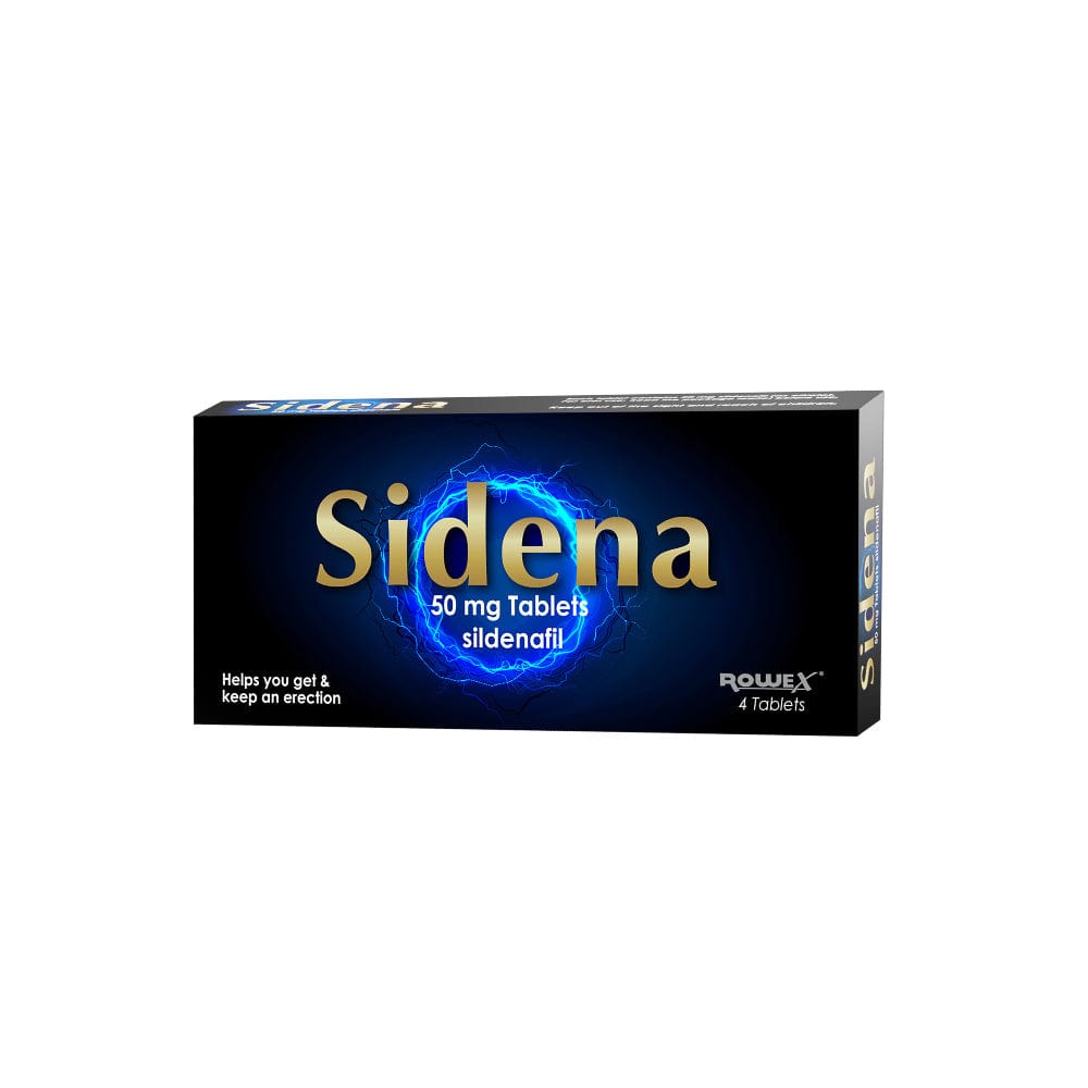Meaghers Pharmacy Erectile Dysfunction Treatment Sidena Tablets 50mg