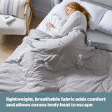 Silentnight Cooling Blanket Dove Grey Silentnight Cooling Lightweight Blanket