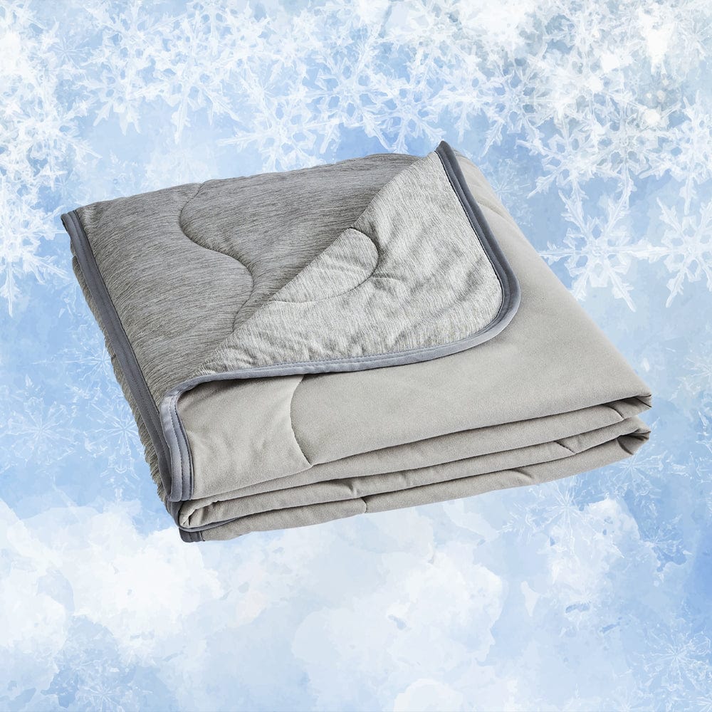 Silentnight Cooling Blanket Dove Grey Silentnight Cooling Lightweight Blanket