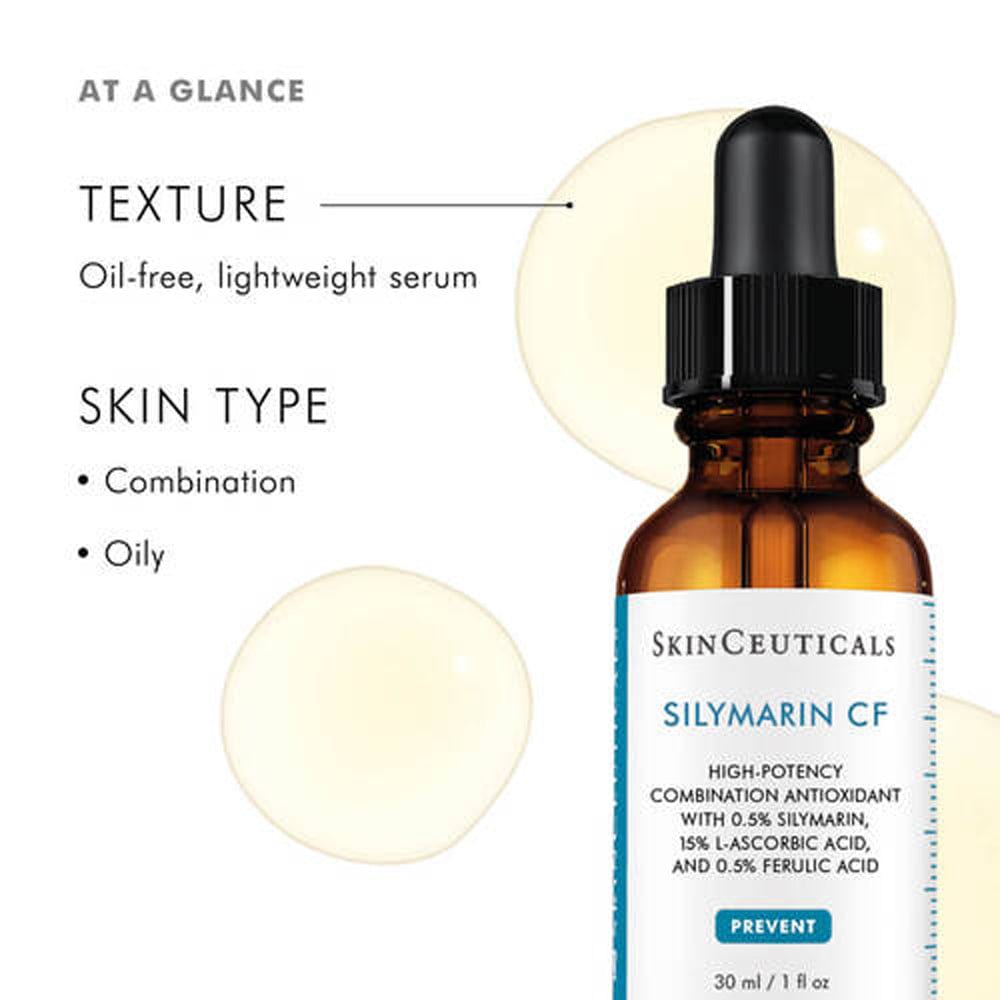 Skinceuticals Skincare Set SkinCeuticals Double Defence Silymarin CF Kit