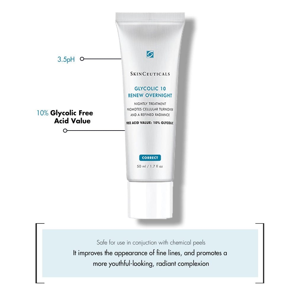 Skinceuticals Night Cream SkinCeuticals Glycolic 10 Renew Overnight 50ml