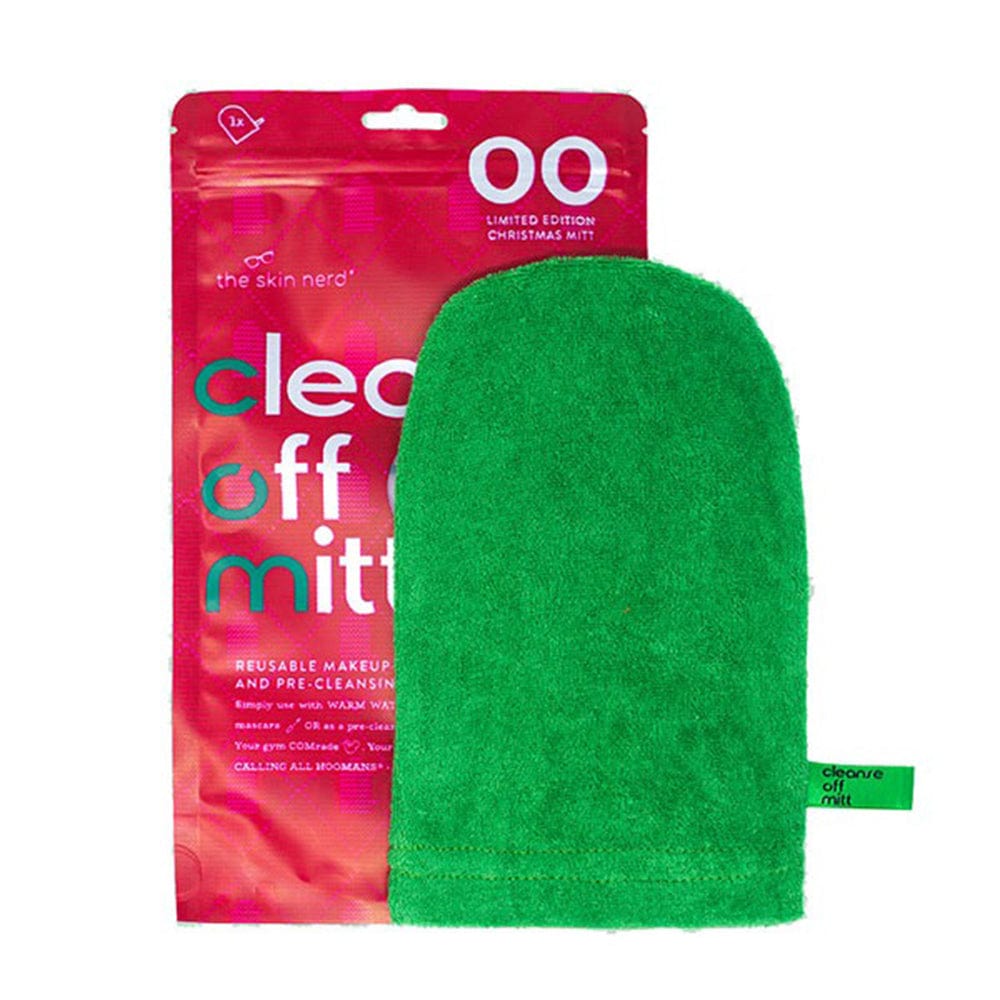 Skingredients Makeup Remover Christmas Green Skingredients Cleanse Off Mitt