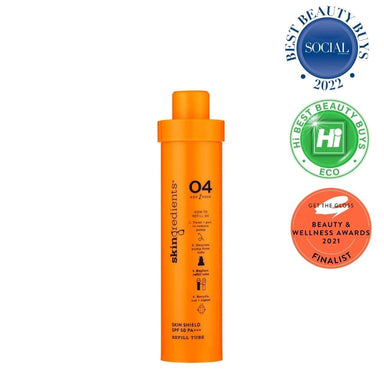 Skingredients Refill Tube 75ml *You must buy Primary Refillable Pack first* » Skingredients Skin Shield Moisturising and Priming SPF 50 PA+++ (100% off)