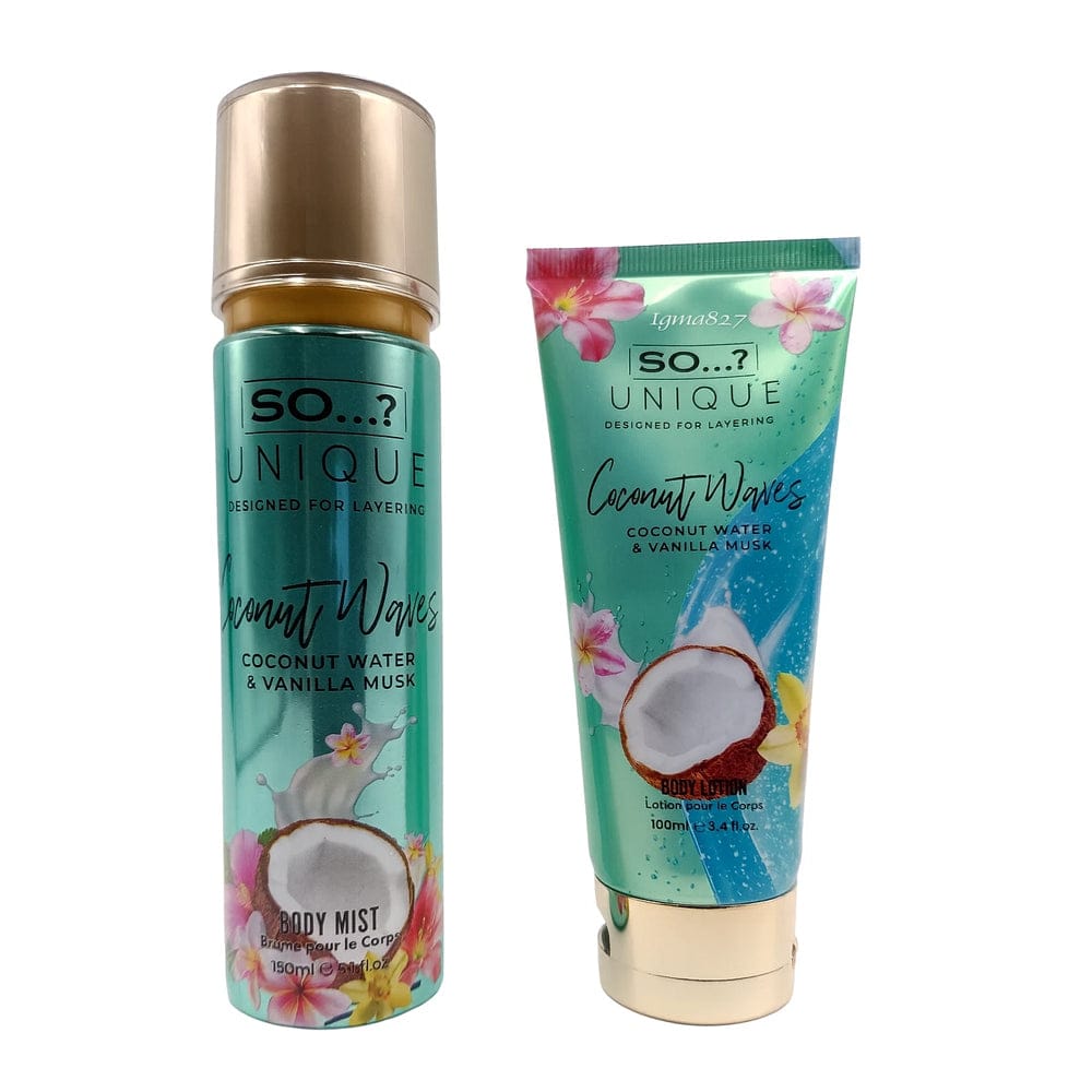 Miss So Fragrance SO...? Unique Coconut Waves Gift Set