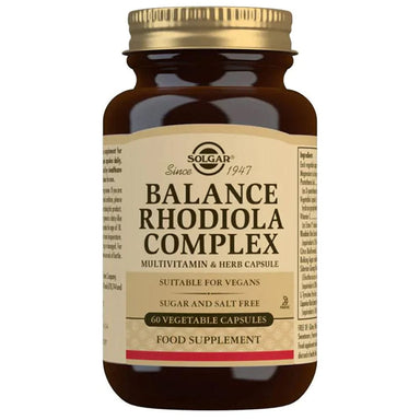 Solgar Vitamins & Supplements Solgar Balance Rhodiola Complex 60 Vegetable Capsules