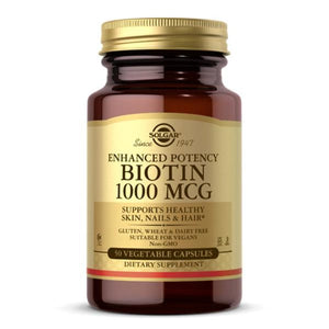 You added <b><u>Solgar Biotin 1000mcg 50 Vegetable Capsules</u></b> to your cart.