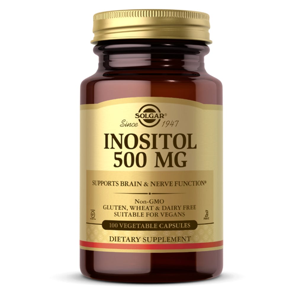 Solgar Vitamins & Supplements Solgar Inositol 500mg 50 Vegetable Capsules