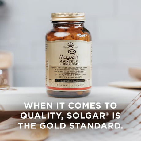 Solgar Vitamins & Supplements Solgar Magtein Magnesium L-Threonate 60 Capsules